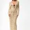 Φόρεμα Maxi Πλεκτό Lurex ΜΠΕΖ